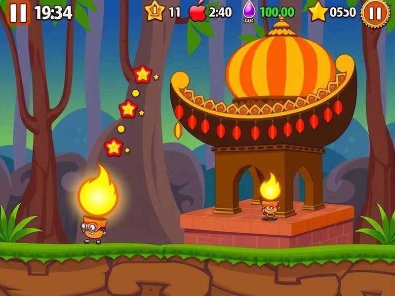Indian Ginger Dash Gameplay Screenshot